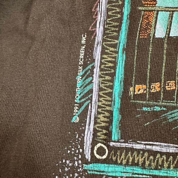Vintage 1991 New Orleans French Quarter Shirt - Picture 4 of 6